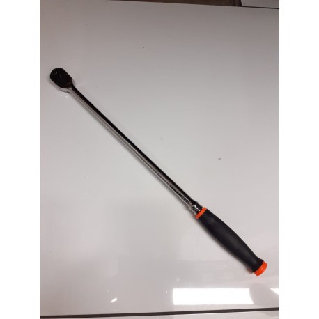 FHLL80O 3/8" Drive Soft Grip Long Handle Ratchet (Orange)