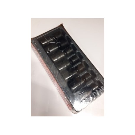 Snap On 207IPFM 3/8" Drive Metric Shallow Swivel Impact Socket Set (10-18mm)