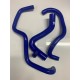 Peugeot 405 1.9 Mi16 (XU9J4) Silicone Oil Filler Hose Kit (BLUE)