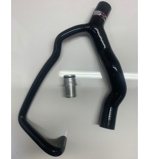 S.R.D Peugeot 306 GTI-6 / Rallye Top Radiator Hose - With Oil Cooler Inc. Adapter (Black)
