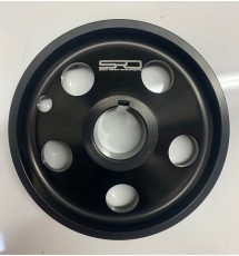 Spoox Racing Developments Peugeot 309 GTi Billet Alloy Bottom Pulley - Race - Black