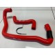 Peugeot 106 GTi Silicone Radiator Hose Kit (RED) Without Oil Cooler