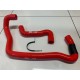 Peugeot 106 GTi Silicone Radiator Hose Kit (RED) Without Oil Cooler