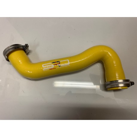 Peugeot 106 GTi / Saxo VTS Silicone Top Radiator Hose - No Oil Cooler (YELLOW) - With Clips