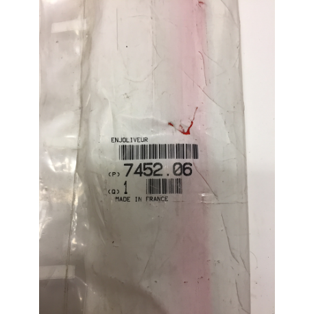 Genuine OE Peugeot 309 GTI red rear bumper insert - 7452.03