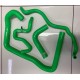 Citroen Saxo VTR Complete Silicone Coolant Hose Kit (GREEN) - Late Model 99>