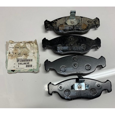 Motaquip Peugeot 306 D-Turbo front brake pads (ATE System - 247mm)