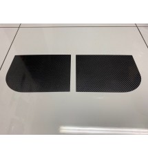 Peugeot 106 Carbon Fibre Front Door Speaker Blanks