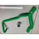 S.R.D Peugeot 306 GTI-6 / Rallye Top Radiator Hose - With Oil Cooler Inc Adapter (Green)