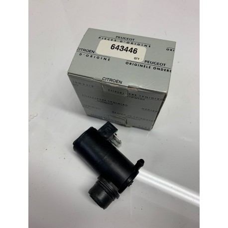 Genuine Peugeot O/E Washer Bottle Motor 6434.46