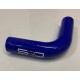Peugeot 205 / 309 GTI Silicone Bottom Radiator Hose (FRONT) - BLUE