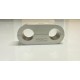 S.R.D 12mm Billet Hose Separator - Clear Anodised