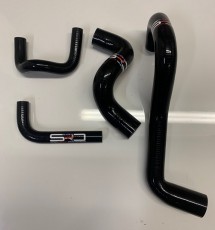 Peugeot 406 Sri Turbo Oil Breather Hose Kit (Black)
