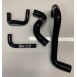 Peugeot 406 Sri Turbo Oil Breather Hose Kit (Black) - XU10J2TE