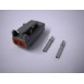 2 Way DTM Plug Connector (MALE)