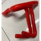 Peugeot 205 GTI Silicone Top Radiator Hose with oil cooler - RED