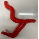 Peugeot 205 GTI Silicone Top Radiator Hose with oil cooler - RED