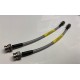 Peugeot 205 1.9 GTI rear brake flexy hoses around the rear axle (PAIR)