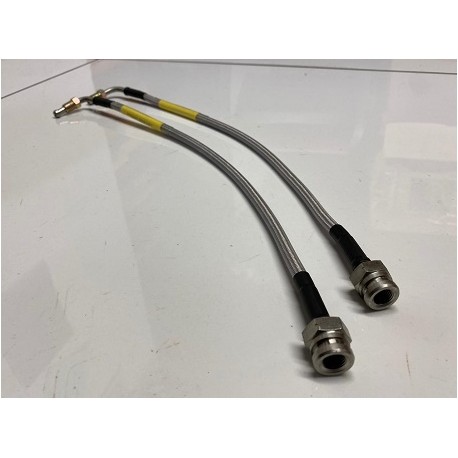 Spoox Custom Peugeot 205 GTI with GTI-6 Callipers S/S Front Brake Hoses
