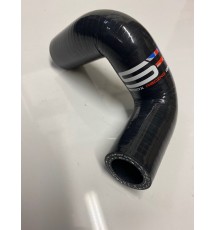 Spoox Racing Developments Peugeot 205 Mi16 silicone hose from rear heater rail to thermostat housing (BLACK)