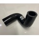 Spoox Racing Developments Peugeot 205 Mi16 silicone hose from rear heater rail to thermostat housing (BLACK)