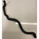 Peugeot 106 8 Valve / Citroen Saxo VTR Silicone Matrix Hose 1 (MATTE BLACK)