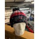S.R.D Chunky Beanie Pom Pom Hat 2021 with Black Logo - Multi coloured