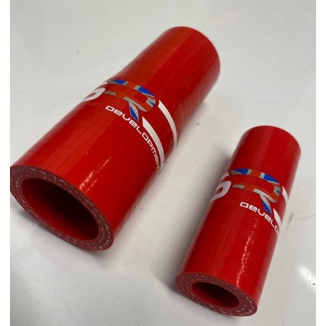 Peugeot 306 Gti-6 / Rallye Silicone Rear Engine Bypass Pipe Hoses (Red)
