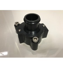 Spoox Ford Zetec Black & Silver & Mk1 Focus RS Billet Thermostatic Housing (BLACK)