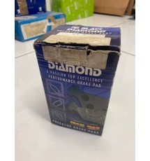 Black Diamond Predator Peugeot 306 HDI front brake pads - PP2012