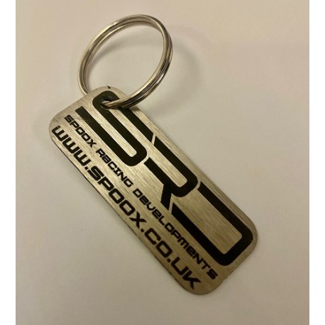Spoox Racing Developments Stainless Steel Keyring