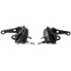 Peugeot 306 rear axle front mounts (pair) 5131.69 / 5131.70