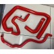 Citroen Saxo VTR Complete Silicone Coolant Hose Kit (RED) - 1999 Onwards