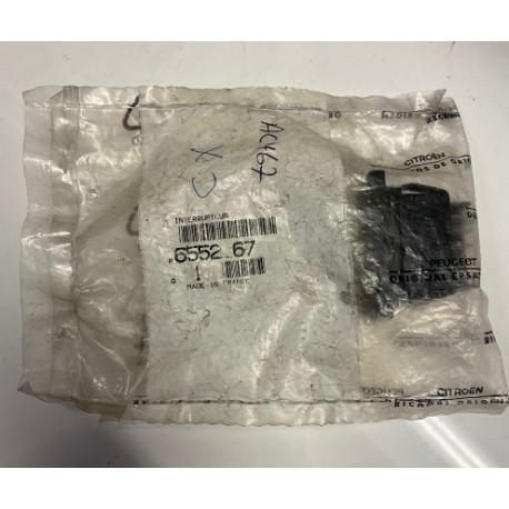 Genuine OE Peugeot Electric Window Switch - 6552.67 (1)