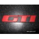 Genuine OE Peugeot 205 / 309 'GTI' tailgate badge - 8660.A1