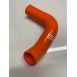 Peugeot 205 / 309 GTI-6 Silicone Hose from rear water housing to inner wing metal water pipe - ORANGE - LHD