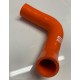 Peugeot 205 / 309 GTI-6 Silicone Hose from rear water housing to inner wing metal water pipe - ORANGE - LHD
