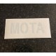 Peugeot 205 & 309 MOTA (Graphite Grey) Paint Code Applicator Stencil