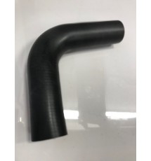 Peugeot 205 / 309 GTI Silicone Bottom Radiator Hose - (FRONT) - MATTE BLACK - LHD