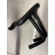 Peugeot 205 GTI Silicone Top Radiator Hose with oil cooler - MATTE BLACK - LHD