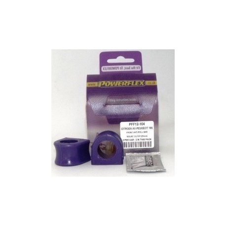 Peugeot 106/Saxo Uprated Front Outer Antiroll Bar Bush Kit 20mm