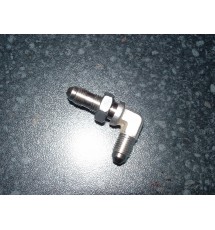 3/8 x 24 JIC -3 90 Degree Bulkhead Fitting