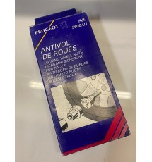 Genuine O/E Peugeot 205 GTI locking wheel bolt set - 9606.Q1