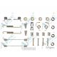 Citroen Saxo Rear Brake Shoe Fitting Kit - KIT715