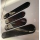 Peugeot 205 Carbon Fibre Rear Quarter Badge Set