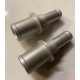 Billet Alloy Male to Male Bulkhead Fittings (PAIR)  13mm / 19mm