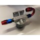 Mocal Remote Oil Filter Head with Genuine OE Peugeot oil filter & -10 JIC fittings