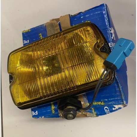 Genuine OE Peugeot 106 & 306 PH1 Front Foglamp YELLOW - 6205.C4