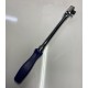 Snap On 3/8" Drive Dual 80® Technology Hard Grip Long Purple Handle Ratchet 