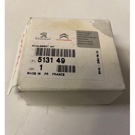 Genuine OE Peugeot 405 2wd Rear Axle Bearing (1) - 5131.49